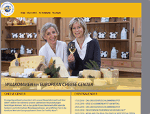 Tablet Screenshot of cheesecenter.de